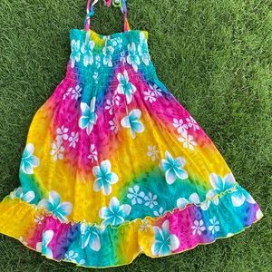 Girls Hawaiian Dress-Small